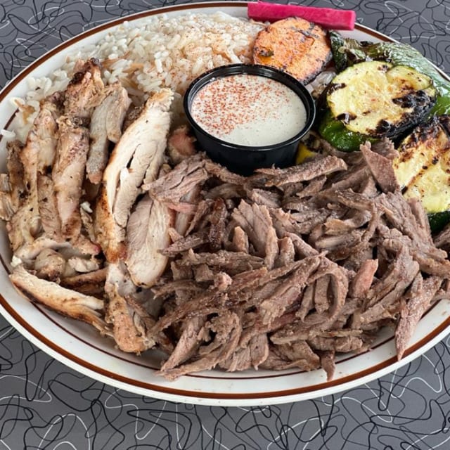 Shawarma Plate (lunch).