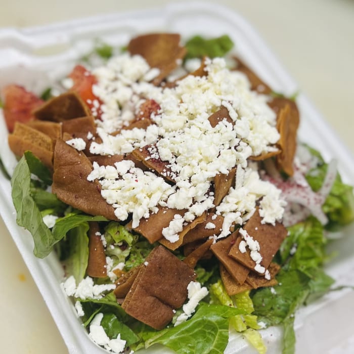 Futtoush Feta Salad.